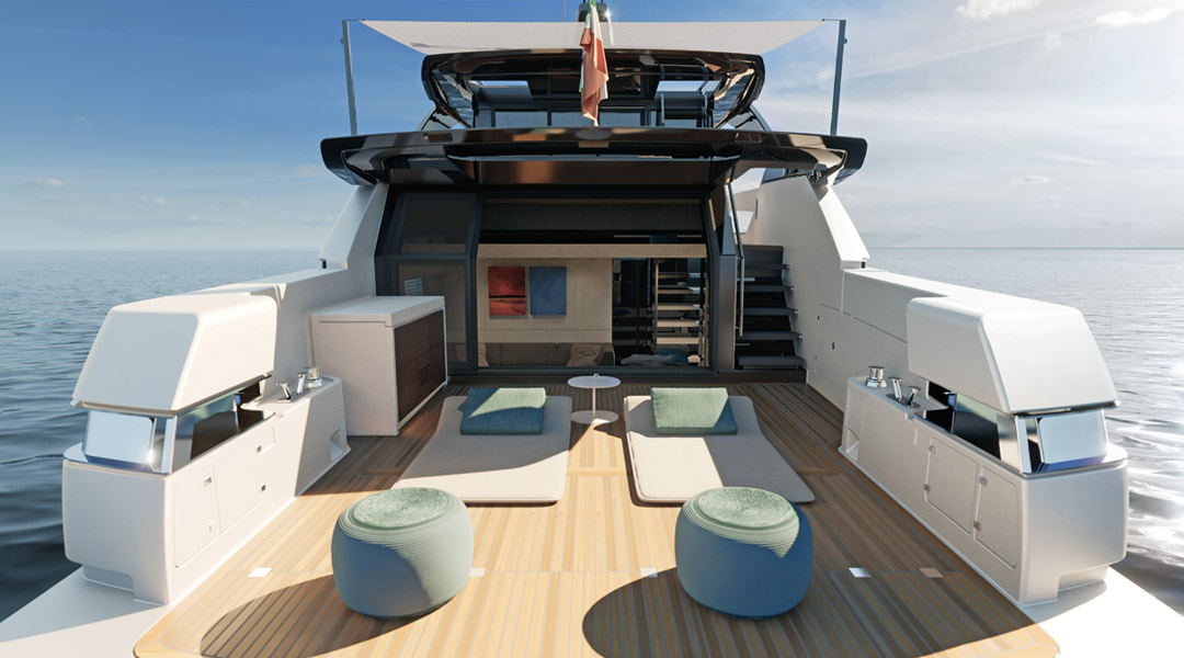 Princess V 55 charter  Saint-Tropez