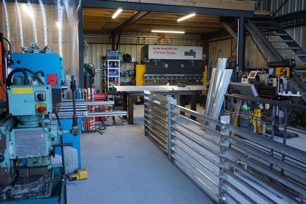 Notre atelier d'inox